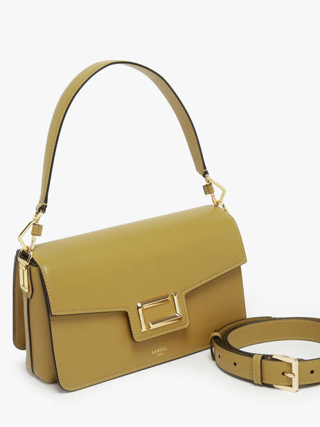 Schoudertas Angele Leder Lancel Groen angele A13149 ander zicht 2